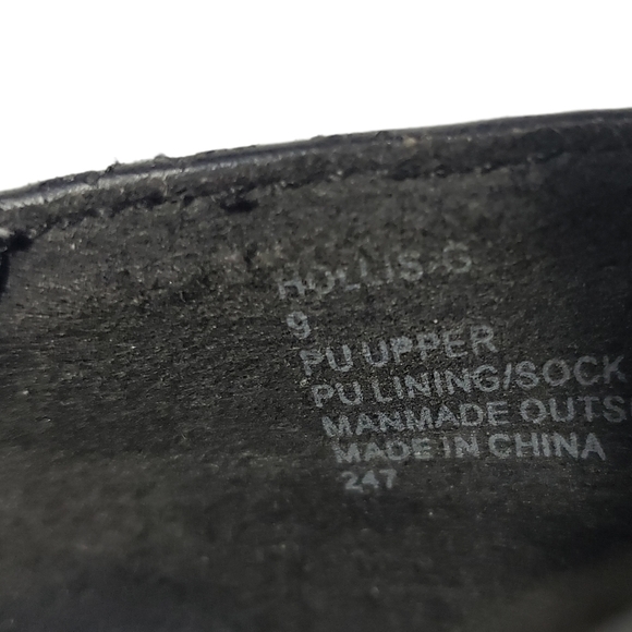 Madden Girl Black Silver Sequin Glitter Platform Heels Sz 9 Evening Party Gothic - Picture 10 of 13